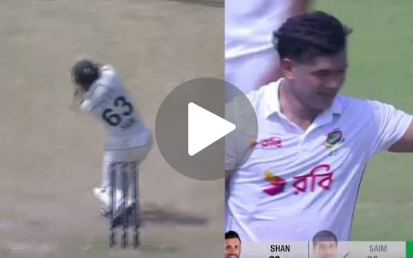 [Watch] Saim Ayub Throws Away His Wicket With A Reckless Shot